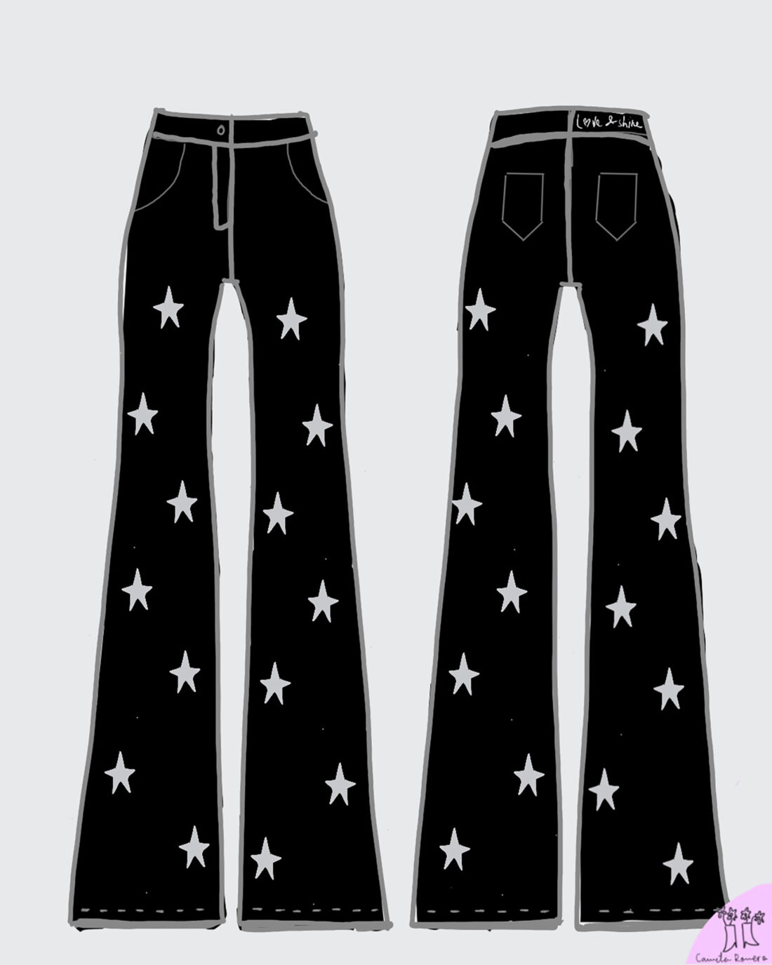 "PANTALÓN UNA NOCHECITA ESTRELLADA" - Image 6